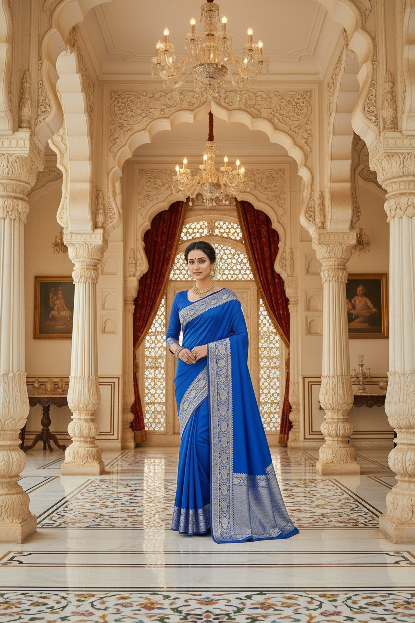 Silk Saree with Blouse piece