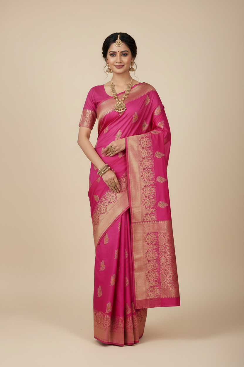 Premium Cotton Silk Saree