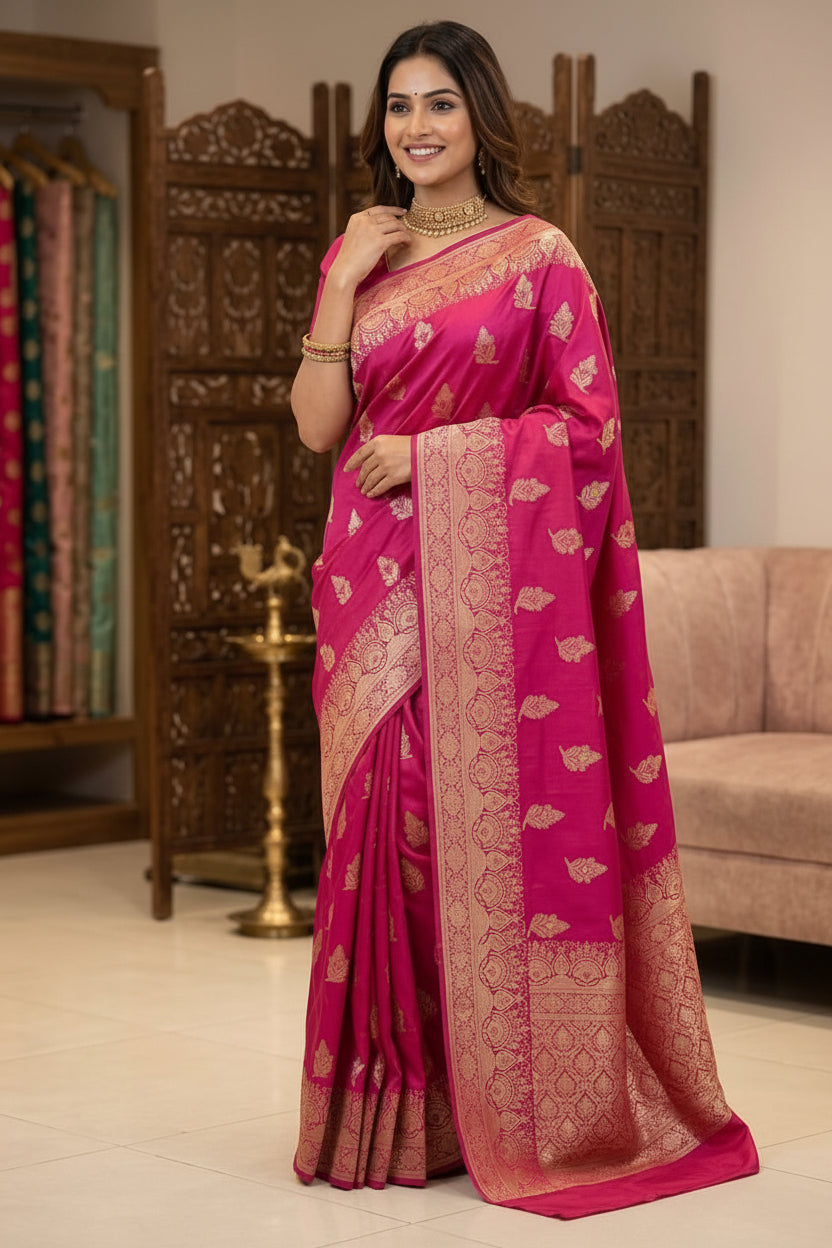 Premium Cotton Silk Saree