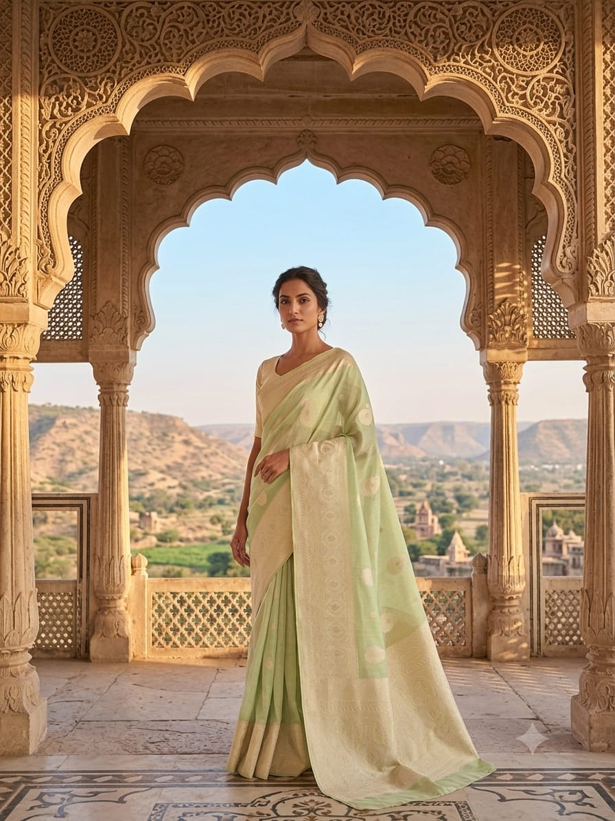 Cotton Silk Saree